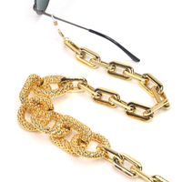 Wholesale Geometric Gold Thick Chain Non-slip Glasses Rope Nihaojewelry main image 3