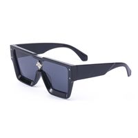 Großhandel Große Rahmen Einteilige Linse Sonnenbrille Nihaojewelry sku image 7