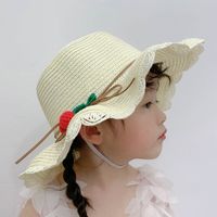 New Children's Fashion  Thin Outdoor Sunscreen Sun Hat sku image 6