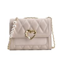Wholesale Heart-shaped Buckle Messenger Shoulder Small Square Bag Nihaojewelry main image 6