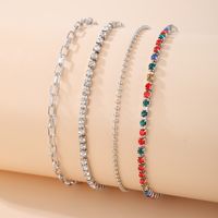 Ethnic Style Full Diamond Geometric Multi-layer Bracelet Wholesale Nihaojewelry sku image 1