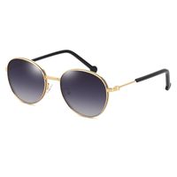 Fashion Round Frame Sunglasses Wholesale sku image 7