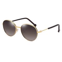 Fashion Round Frame Sunglasses Wholesale sku image 9