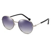 Fashion Round Frame Sunglasses Wholesale sku image 11