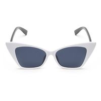Fashion Small Frame Cat Eye Anti-uv Metal Sunglasses Wholesale sku image 8
