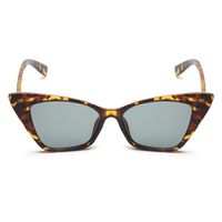 Fashion Small Frame Cat Eye Anti-uv Metal Sunglasses Wholesale sku image 9