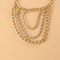 Wholesale Jewelry Multi-layer Tassel Diamond-studded Anklet Nihaojewelry main image 3