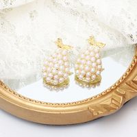 Wholesale Jewelry Pear Shape Pearl Stud Earrings Nihaojewelry main image 4