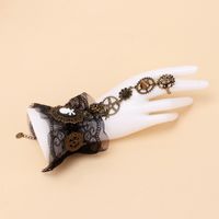 Wholesale Jewelry Punk Lace Skull Ring Bracelet Nihaojewelry main image 1