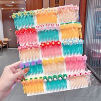 Simple Children's Candy Color Flower Hairpin Set Wholesale Nihaojewelry main image 6