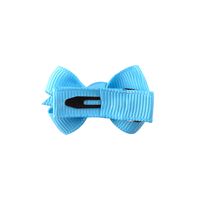 New Solid Color Bow Baby's Hair Clip Set Wholesale Nihaojewelry main image 4
