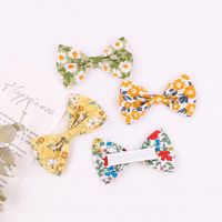 New Floral Bow Hairpin Set Wholesale Nihaojewelry main image 4