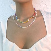 Bohemian Retro Miyuki Beads Hand-woven  Flower Necklace Wholesale Nihaojewelry main image 3