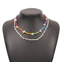 Bohemian Retro Miyuki Beads Hand-woven  Flower Necklace Wholesale Nihaojewelry main image 6
