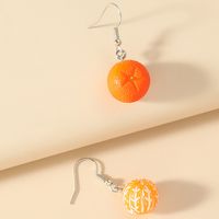 Style Simple Fruit Alliage Pas D'incrustation Des Boucles D'oreilles main image 4