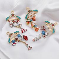 Wholesale Jewelry Christmas Hanger Santa Claus Bell Tassel Brooch Nihaojewelry main image 6