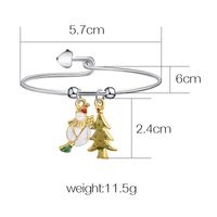 European And American New Christmas Reindeer Santa Claus Christmas Tree Candy Pendant Bracelet Women's Christmas Series Bracelet main image 5