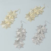 Novelty Spider Web Iron No Inlaid Earrings main image 4