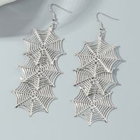 Novelty Spider Web Iron No Inlaid Earrings main image 5