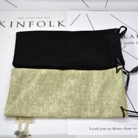 Fashion Flannel Thickened Glasses Cloth Glasses Bag Wholesale Nihaojewelry main image 3