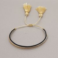 Wholesale Jewelry Ethnic Style Diamond Multi-layer Letter Beaded Bracelet Nihaojewelry sku image 2