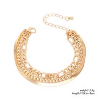 Großhandel Schmuck Schlangenkette Mehrschichtiges Kupferarmband Nihaojewelry sku image 1
