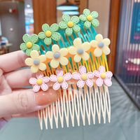 Simple Children's Candy Color Flower Hairpin Set Wholesale Nihaojewelry sku image 5