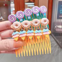 Simple Children's Candy Color Flower Hairpin Set Wholesale Nihaojewelry sku image 8