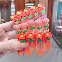 Simple Children's Candy Color Flower Hairpin Set Wholesale Nihaojewelry sku image 10