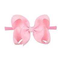 Fashion Children's Bowknot Candy Color Bubble Flower Headband Wholesale Nihaojewelry sku image 12