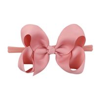 Fashion Children's Bowknot Candy Color Bubble Flower Headband Wholesale Nihaojewelry sku image 17