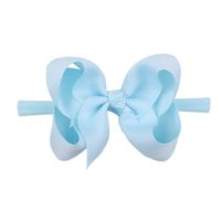 Fashion Children's Bowknot Candy Color Bubble Flower Headband Wholesale Nihaojewelry sku image 18
