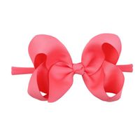 Fashion Children's Bowknot Candy Color Bubble Flower Headband Wholesale Nihaojewelry sku image 28