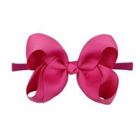 Fashion Children's Bowknot Candy Color Bubble Flower Headband Wholesale Nihaojewelry sku image 30