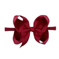Fashion Children's Bowknot Candy Color Bubble Flower Headband Wholesale Nihaojewelry sku image 34