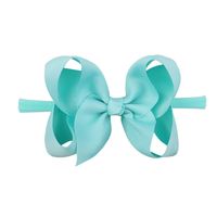 Fashion Children's Bowknot Candy Color Bubble Flower Headband Wholesale Nihaojewelry sku image 35