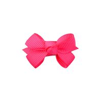 New Solid Color Bow Baby's Hair Clip Set Wholesale Nihaojewelry sku image 15