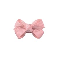 New Solid Color Bow Baby's Hair Clip Set Wholesale Nihaojewelry sku image 17