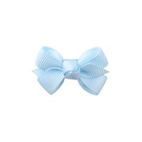 New Solid Color Bow Baby's Hair Clip Set Wholesale Nihaojewelry sku image 18