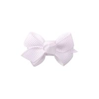 New Solid Color Bow Baby's Hair Clip Set Wholesale Nihaojewelry sku image 19