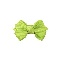 New Solid Color Bow Baby's Hair Clip Set Wholesale Nihaojewelry sku image 21