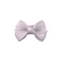 New Solid Color Bow Baby's Hair Clip Set Wholesale Nihaojewelry sku image 22