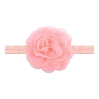 New Chiffon Flower Headband Baby Hair Accessories Wholesale Nihaojewelry sku image 6