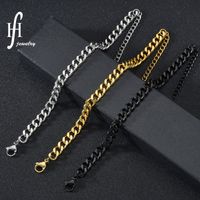 Fashion 667 Stainless Steel Stainless Steel No Inlaid 18K Gold Plated Unisex Bracelets sku image 1