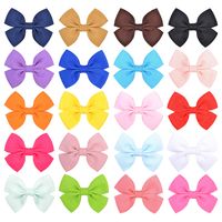 New Bow Threaded Children's Hair Accessories Wholesale Nihaojewelry sku image 1