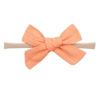 Wholesale Solid Color Bowknot Children's Hairband Nihaojewelry sku image 4
