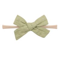 Wholesale Solid Color Bowknot Children's Hairband Nihaojewelry sku image 20
