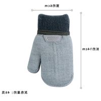 Children's Gloves Cute Halter Fleece Padded Gloves Baby Cute Cartoon Outdoor Cold-proof Thermal Knitting Gloves sku image 2