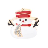 Wholesale Jewelry Christmas Tree Snowman Tie Socks Gloves Brooch Nihaojewelry sku image 1