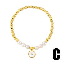 Fashion Animal 18k Gold Plated Artificial Gemstones Bracelets In Bulk sku image 3